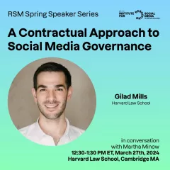 A Contractual Approach to Social Media Governance