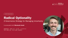Radical Optionality: A Governance Strategy for Managing Uncertainty